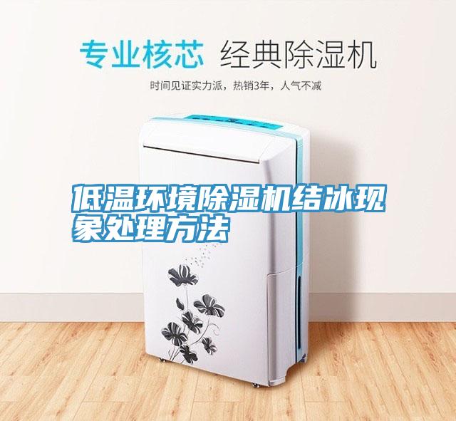 低溫環境香蕉视频国产結冰現象處理方法
