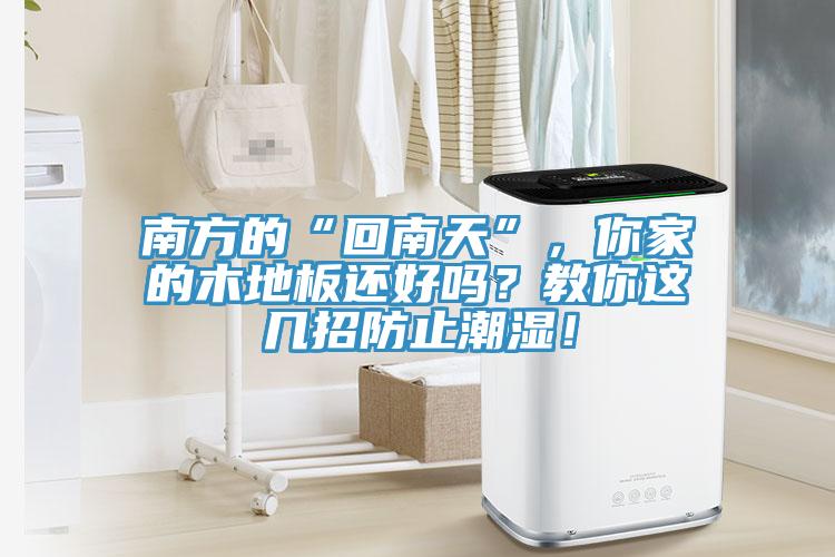 南方的“回南天”，你家的木地板還好嗎？教你這幾招防止潮濕！