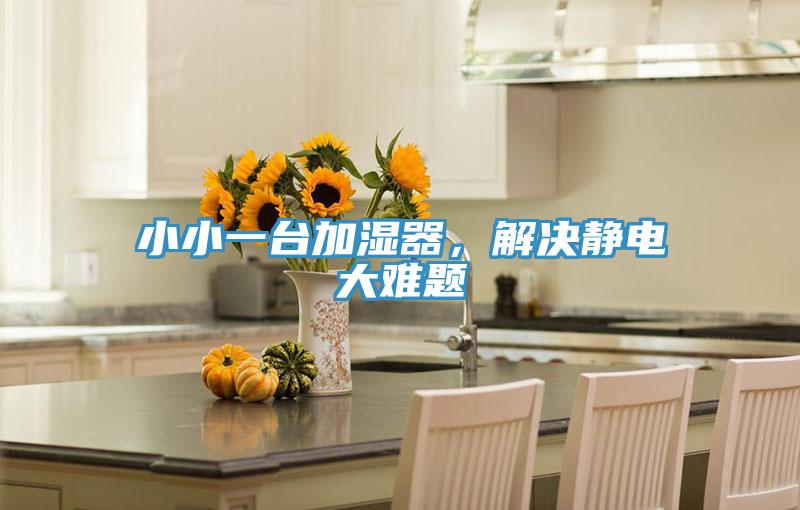 小小一台加濕器，解決靜電大難題
