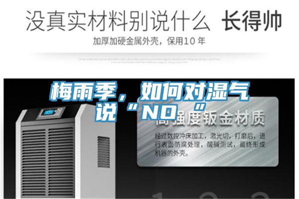梅雨季，如何對濕氣說“NO ”