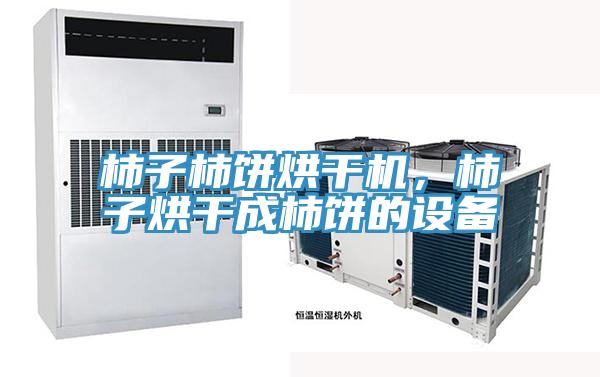 柿子柿餅烘幹機，柿子烘幹成柿餅的設備