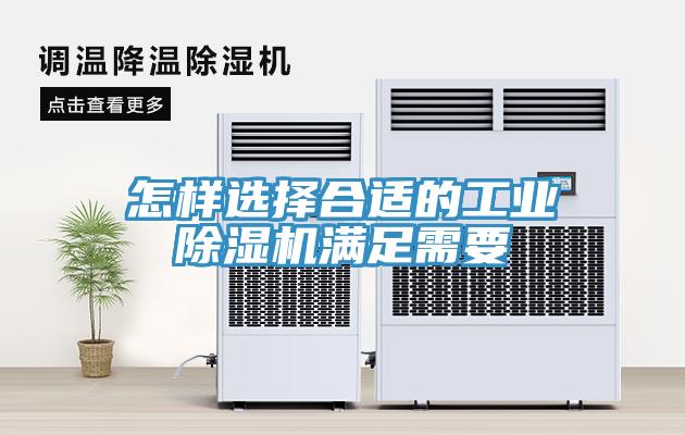 怎樣選擇合適的工業香蕉视频国产滿足需要
