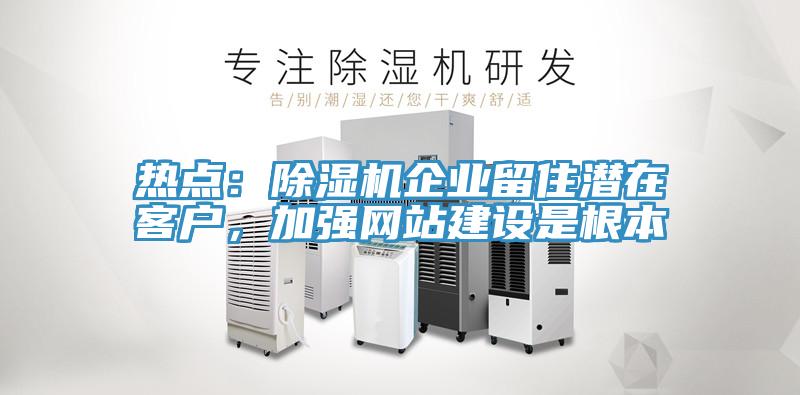 熱點：香蕉视频国产企業留住潛在客戶，加強網站建設是根本