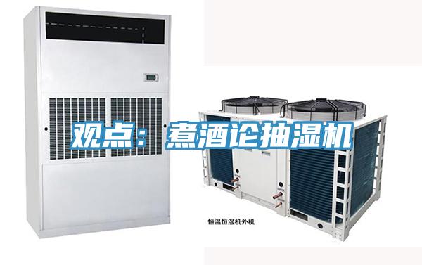 觀點：煮酒論抽濕機