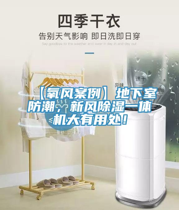 【氧風案例】地下室防潮，新風除濕一體機大有用處！