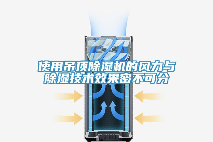 使用吊頂香蕉视频国产的風力與除濕技術效果密不可分