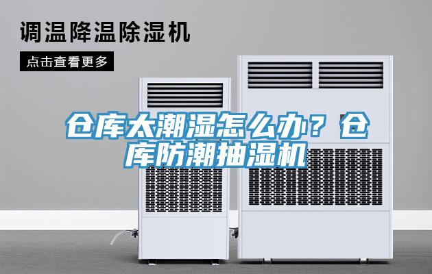 倉庫太潮濕怎麽辦？倉庫防潮抽濕機