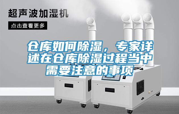 倉庫如何除濕，專家詳述在倉庫除濕過程當中需要注意的事項