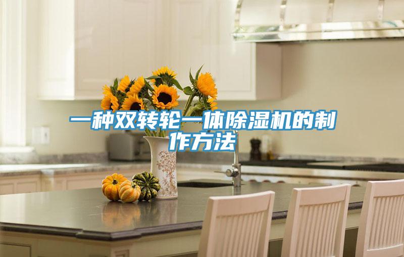 一種雙轉輪一體香蕉视频国产的製作方法
