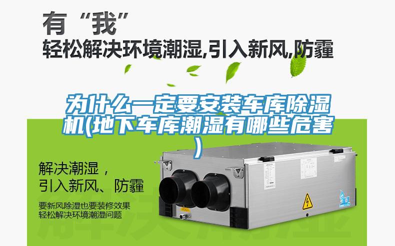 為什麽一定要安裝車庫香蕉视频国产(地下車庫潮濕有哪些危害)