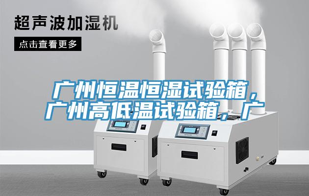 廣州恒溫恒濕試驗箱，廣州高低溫試驗箱，廣