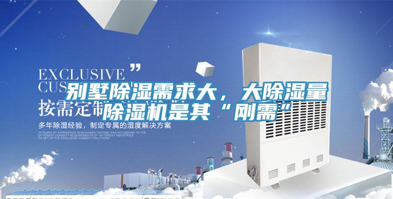 別墅除濕需求大，大除濕量香蕉视频国产是其“剛需”