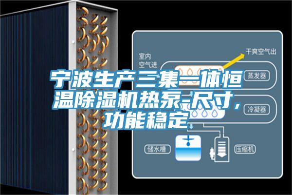寧波生產三集一體恒溫香蕉视频国产熱泵-尺寸,功能穩定