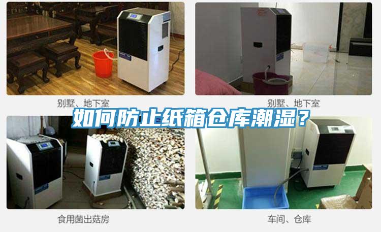 如何防止紙箱倉庫潮濕？
