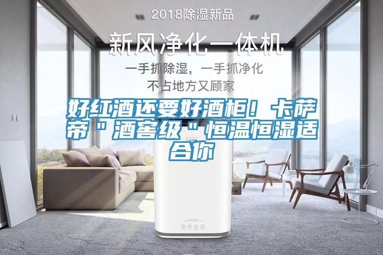 好紅酒還要好酒櫃！卡薩帝＂酒窖級＂恒溫恒濕適合你