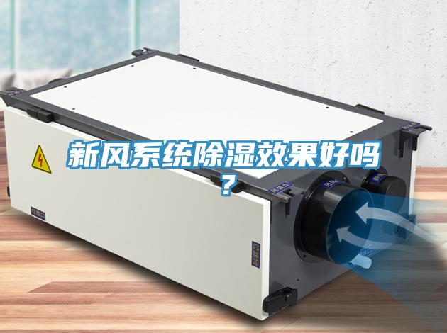 新風係統除濕效果好嗎？