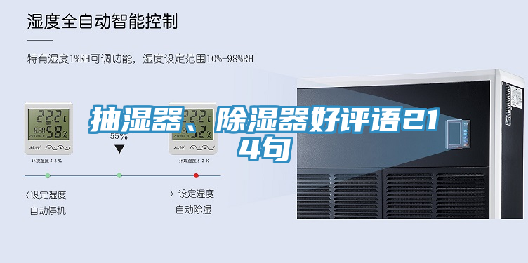 抽濕器、除濕器好評語214句