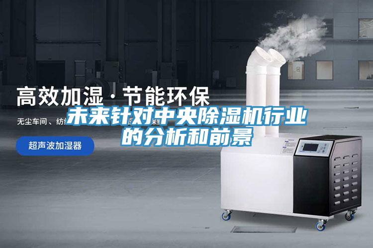未來針對中央香蕉视频国产行業的分析和前景