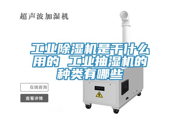 工業香蕉视频国产是幹什麽用的 工業抽濕機的種類有哪些