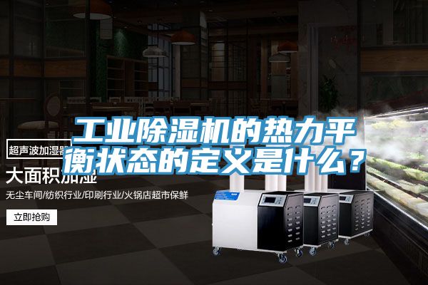 工業香蕉视频国产的熱力平衡狀態的定義是什麽？