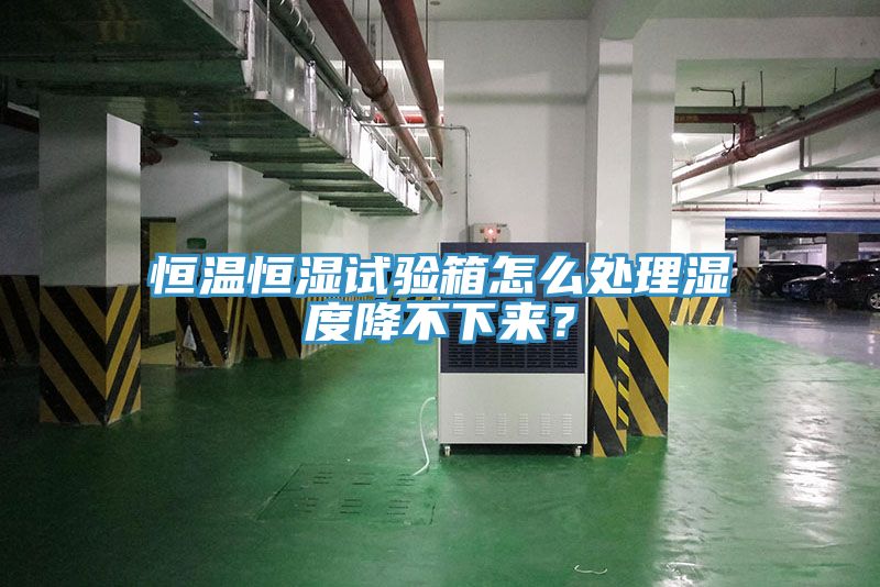 恒溫恒濕試驗箱怎麽處理濕度降不下來？