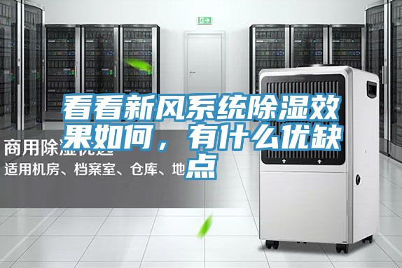 看看新風係統除濕效果如何，有什麽優缺點
