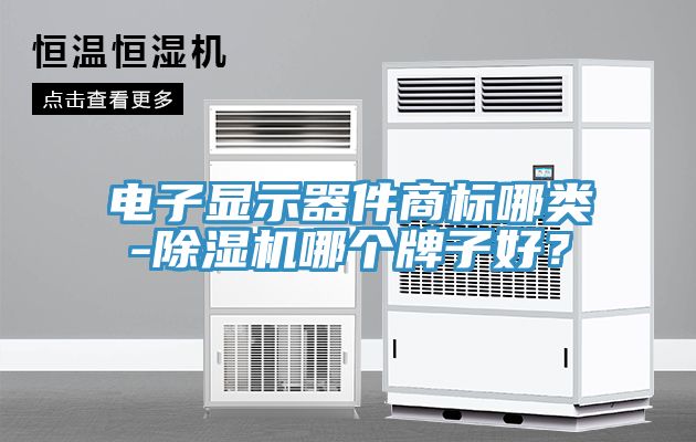 電子顯示器件商標哪類-香蕉视频国产哪個牌子好？