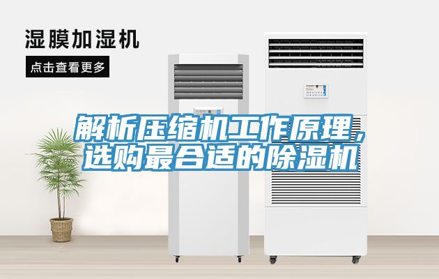 解析壓縮機工作原理，選購最合適的香蕉视频国产
