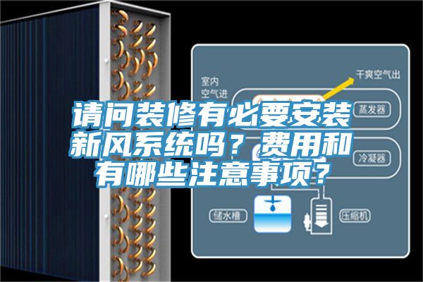 請問裝修有必要安裝新風係統嗎？費用和有哪些注意事項？