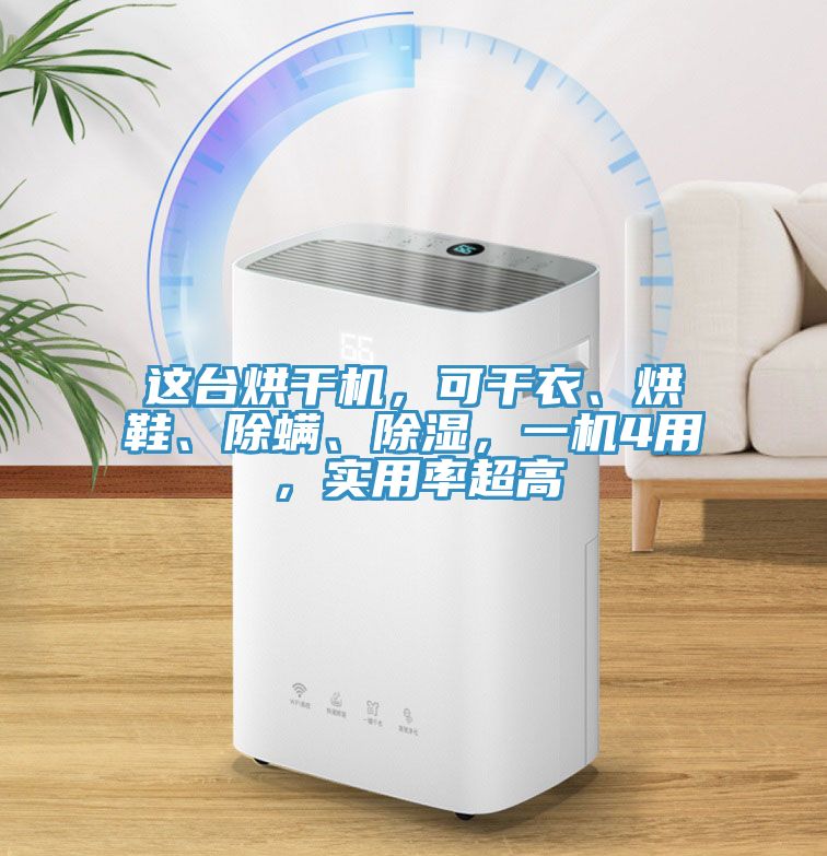 這台烘幹機，可幹衣、烘鞋、除蟎、除濕，一機4用，實用率超高