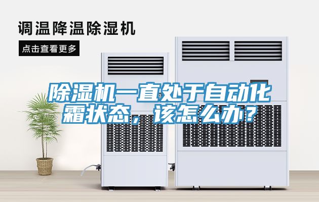 香蕉视频国产一直處於自動化霜狀態，該怎麽辦？