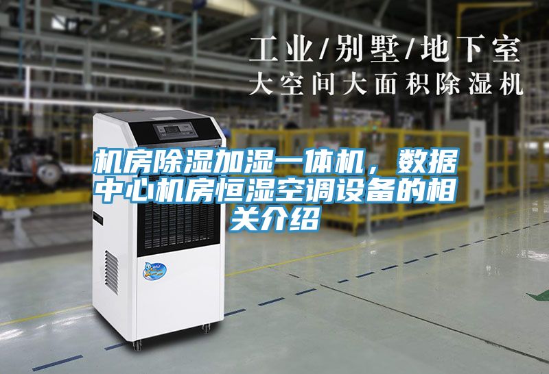 機房除濕加濕一體機，數據中心機房恒濕空調設備的相關介紹