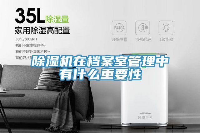 香蕉视频国产在檔案室管理中有什麽重要性