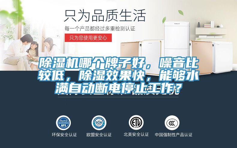 香蕉视频国产哪個牌子好，噪音比較低，除濕效果快，能夠水滿自動斷電停止工作？