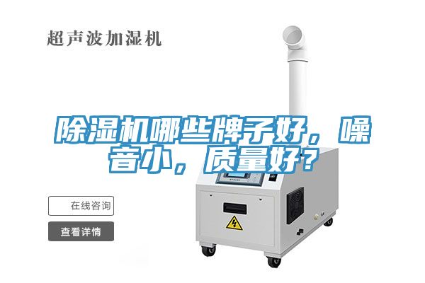 香蕉视频国产哪些牌子好，噪音小，質量好？
