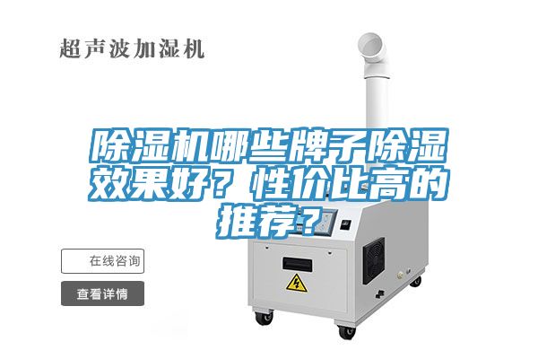 香蕉视频国产哪些牌子除濕效果好？性價比高的推薦？