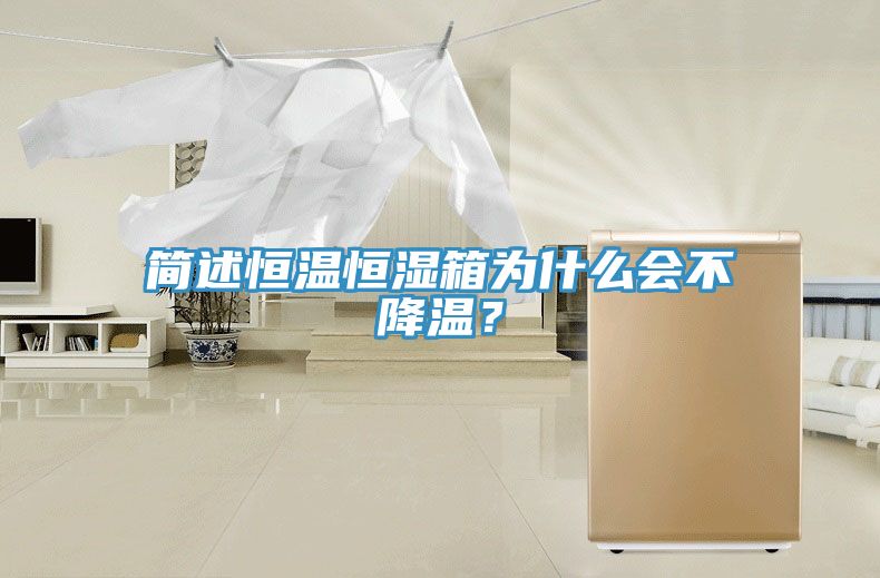 簡述恒溫恒濕箱為什麽會不降溫？