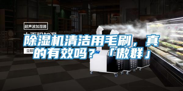 香蕉视频国产清潔用毛刷，真的有效嗎？「傲群」