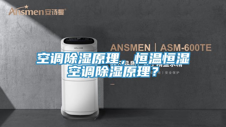 空調除濕原理，恒溫恒濕空調除濕原理？